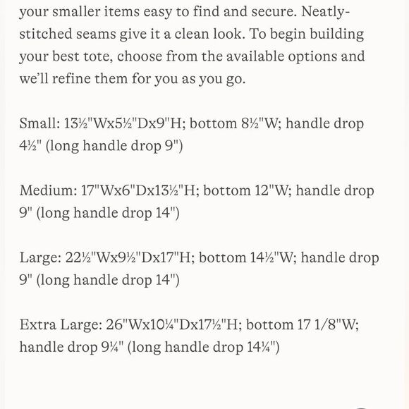 Land's End Tote Canvas embroidered full zipper  black size large various handles - Picture 6 of 12